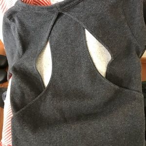 Open Back Lululemon Sweatshirt